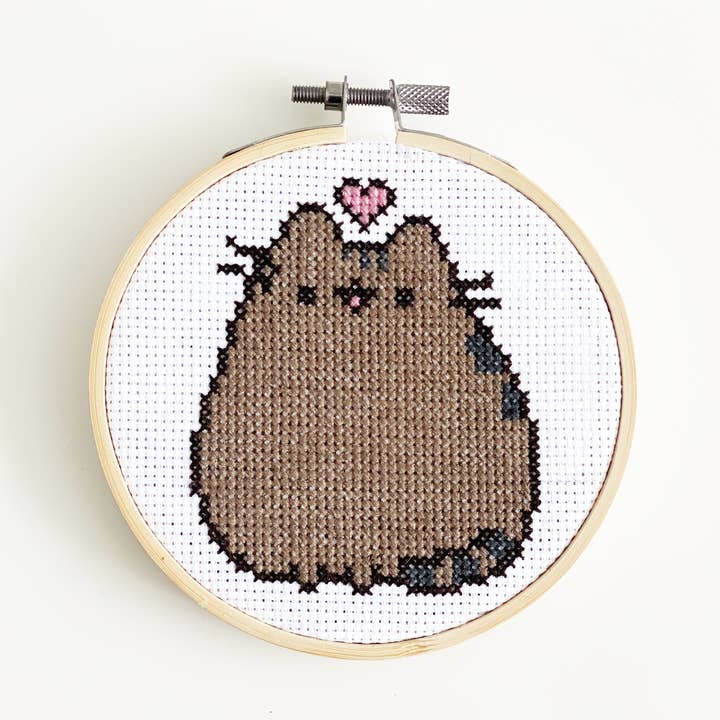 Pusheen - DIY Cross Stitch Kit