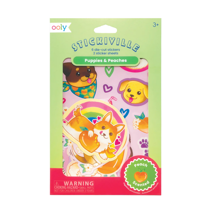 Stickiville - Puppies & Peaches