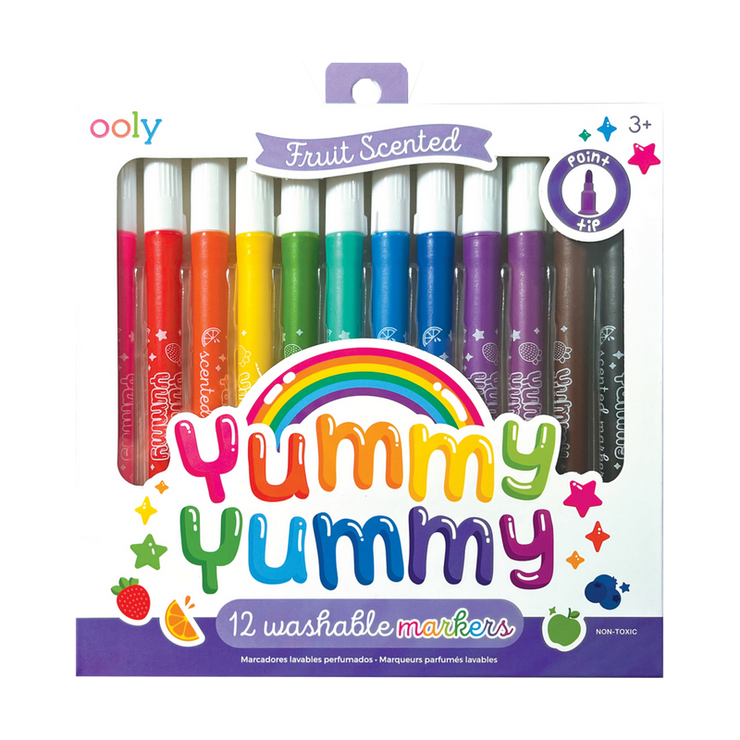 Yummy Yummy Scented Washable Markers