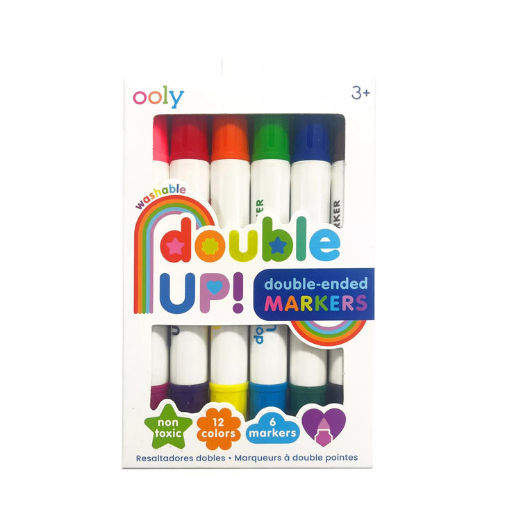 Double Up! Double Ended Markers - Set of 6