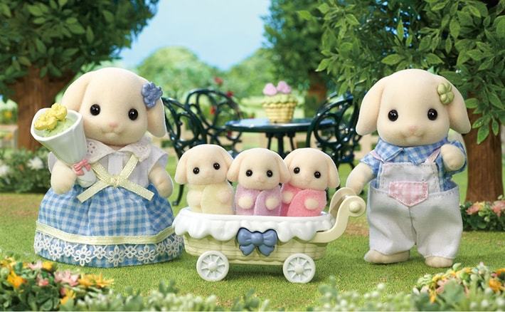 Flora Rabbit Family