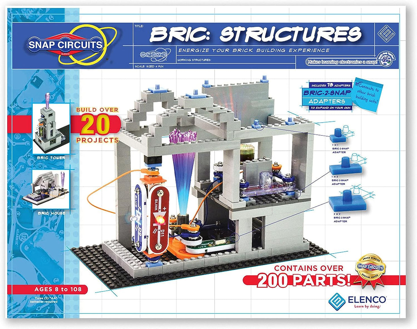 Snap Circuits Bric Structures