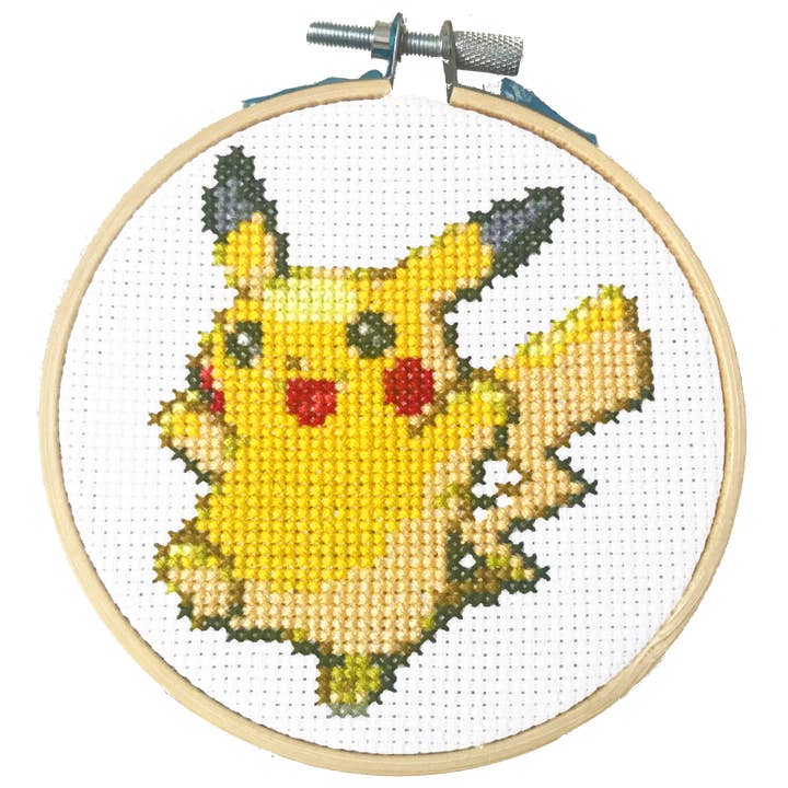 Pikachu - DIY Cross Stitch Kit