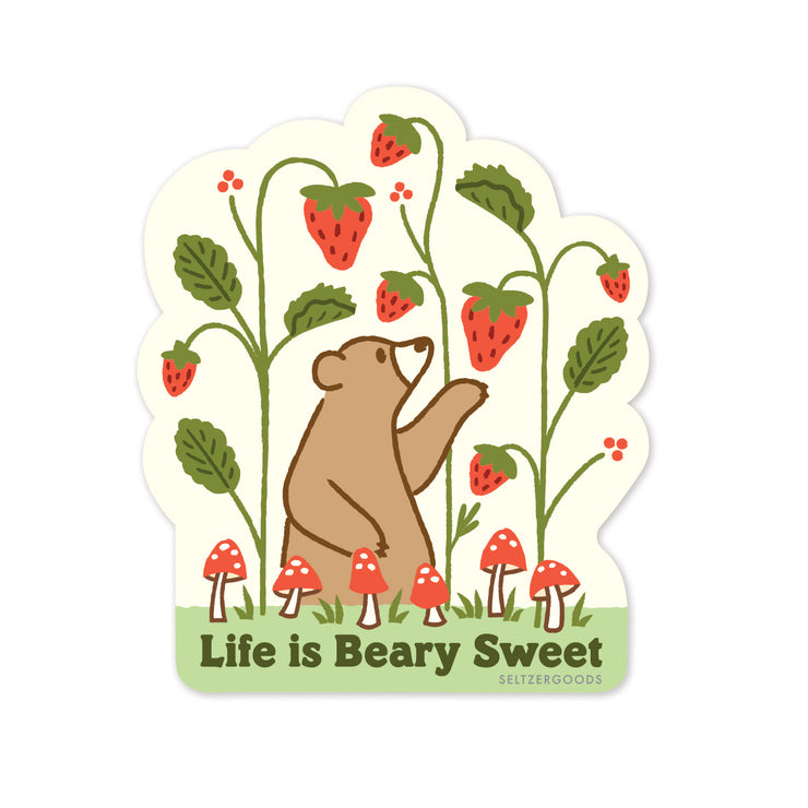 Bear Berry Sticker