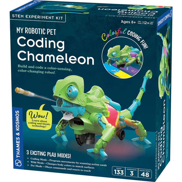 My Pet Color Sensing Chameleon - Coding Robot