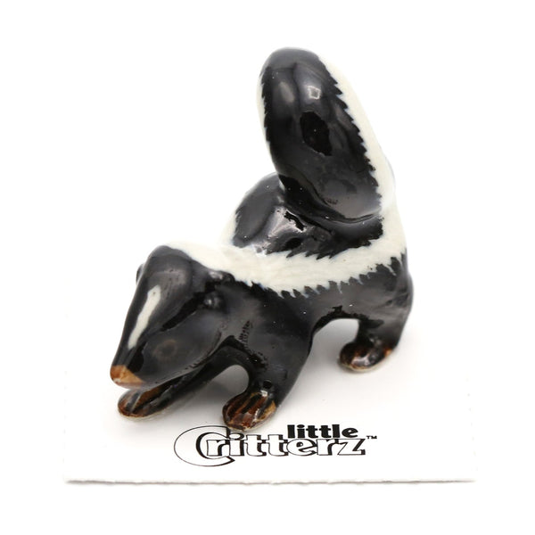 Stinker Skunk Porcelain Miniature
