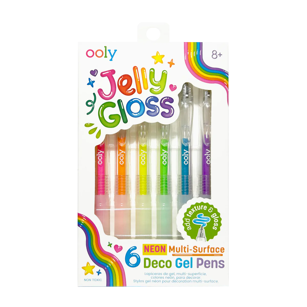 Jelly Gloss - Neon Multi-surface Gel Pens