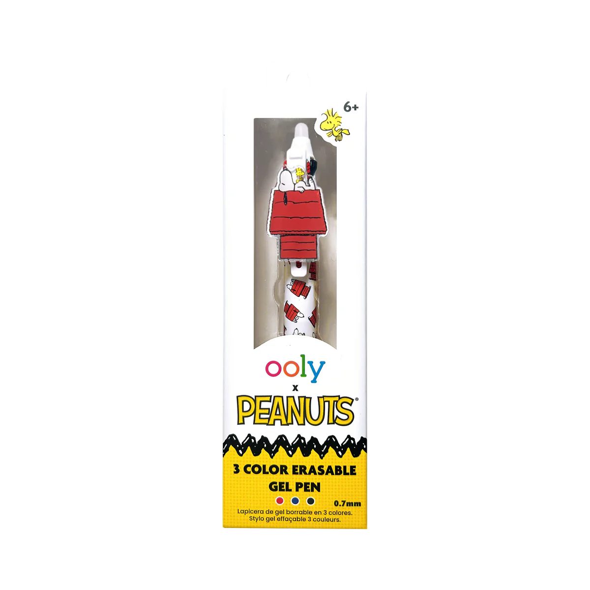 Ooly X Peanuts - Tri-Color Erasable Gel Pen