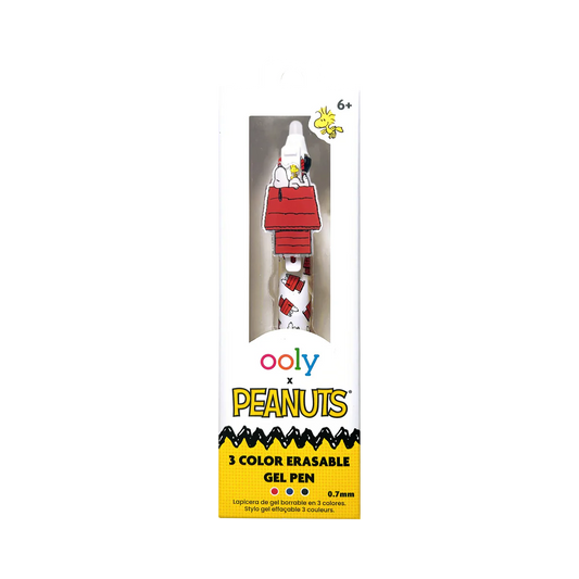 Ooly X Peanuts - Tri-Color Erasable Gel Pen