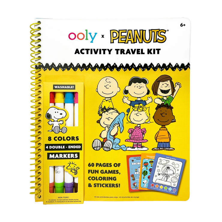 Ooly X Peanuts - Travel Activity Book