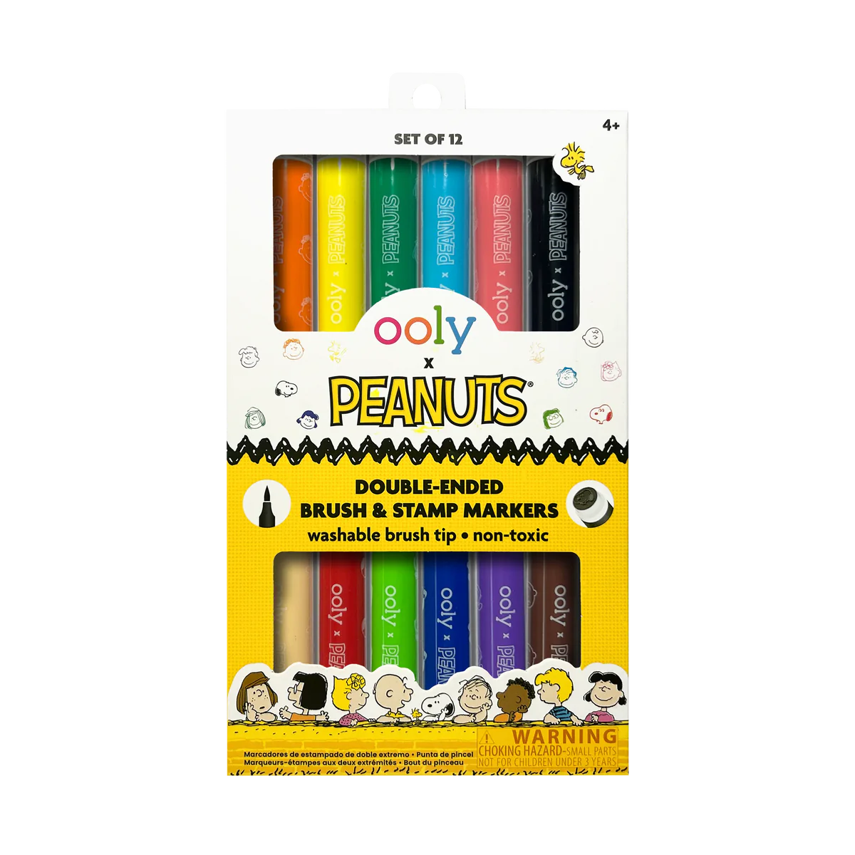 Ooly X Peanuts - Double Ended Brush/Stamp Markers