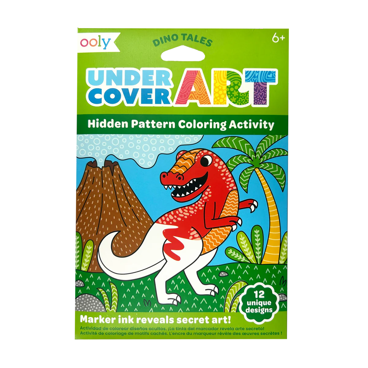 Undercover Art Hidden Patterns - Dino Tales