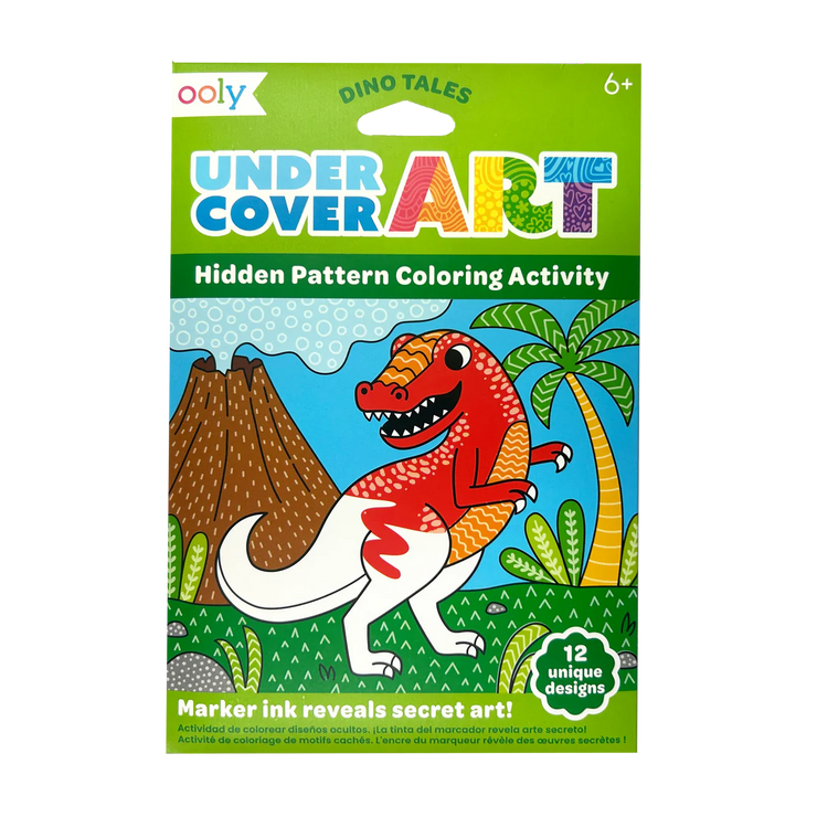 Undercover Art Hidden Patterns - Dino Tales