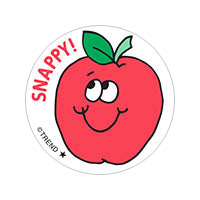 Scratch n Sniff Stickers: Snappy Apple