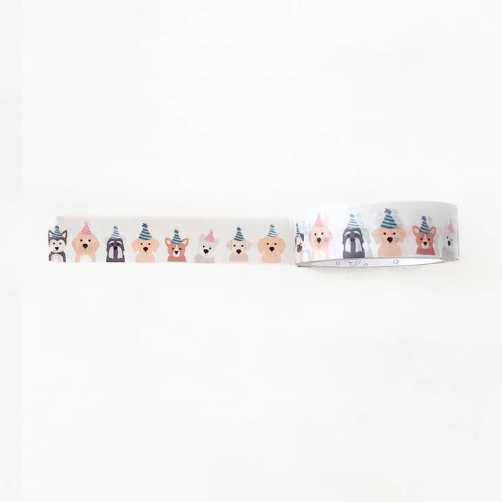 Pup Party Washi Tape