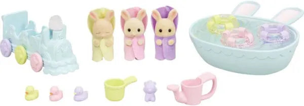 Triplets Bathtime Set