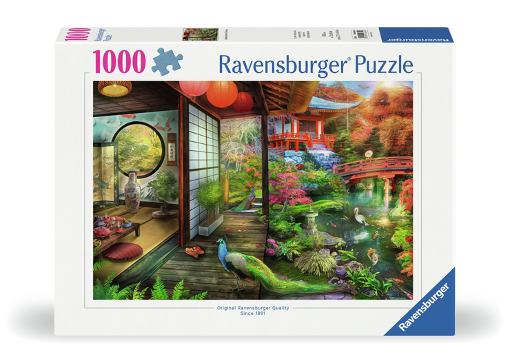 Japanese Garden Teahouse - 1000 Pc