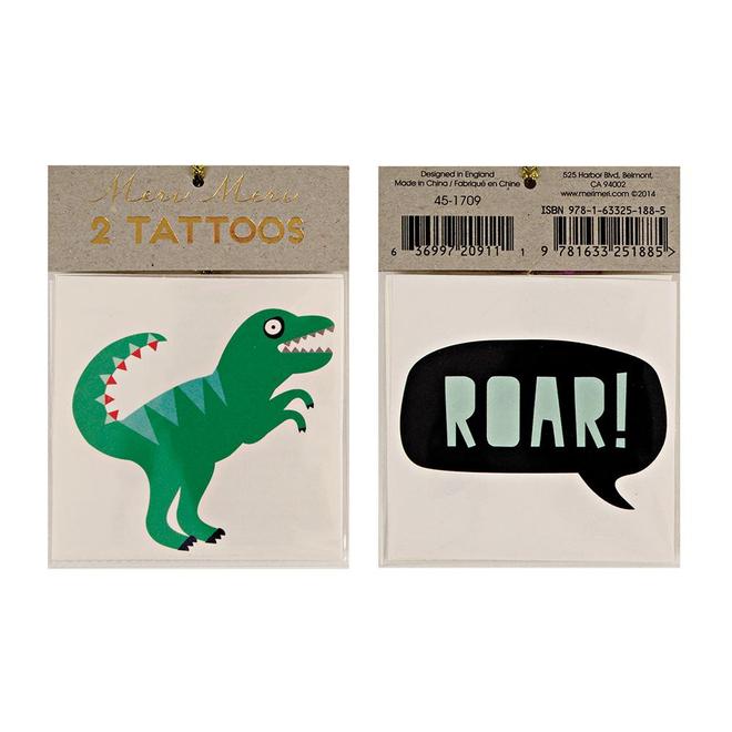 Dinosaur Temporary Tattoo