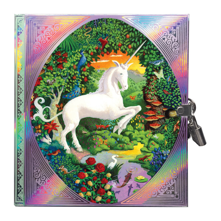 Unicorn Locked Journal