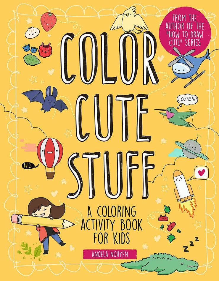 Color Cute Stuff Coloring Book