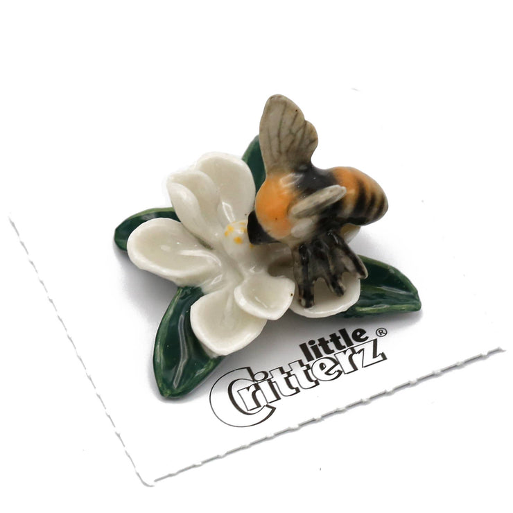 Magnolia Bumblebee Porcelain Miniature
