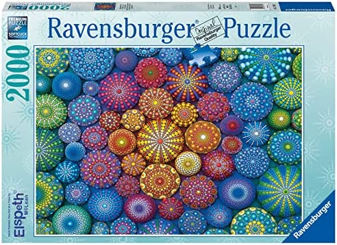 Radiating Rainbow Mandalas - 2000 Pc