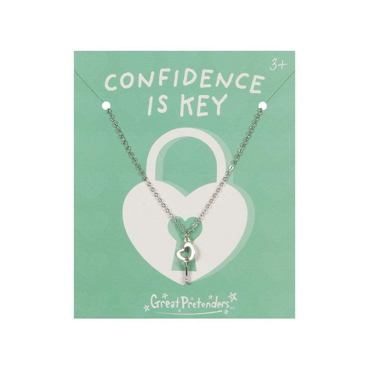 Confidence Is Key - Carded Necklace