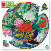 Bouquet and Birds - Round 500 Pc