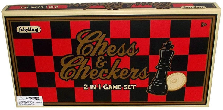 Classic Chess and Checkers Set