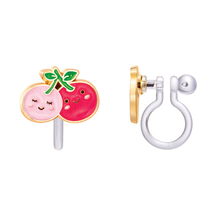 CLIP ON Cutie Earrings- I Cherry-ish You