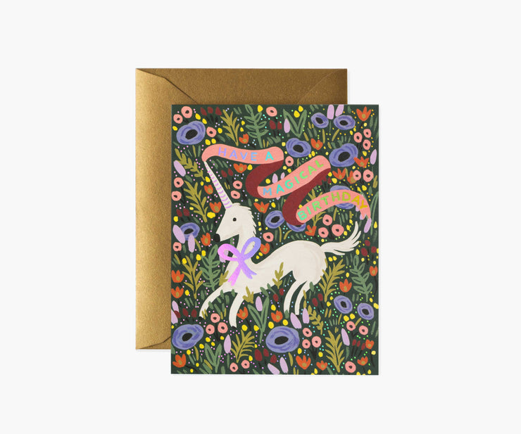 Magical Garden - Birthday Card