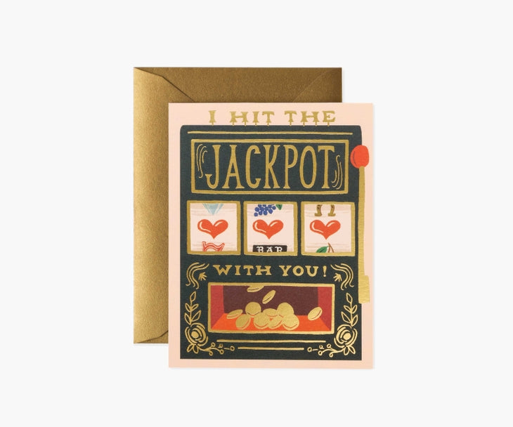 Jackpot - Greeting Card
