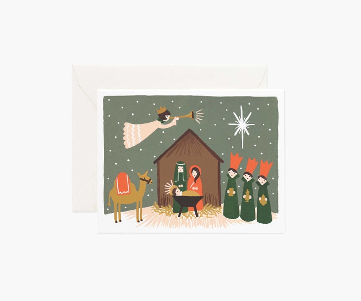 Nativity Holiday - Greeting Card