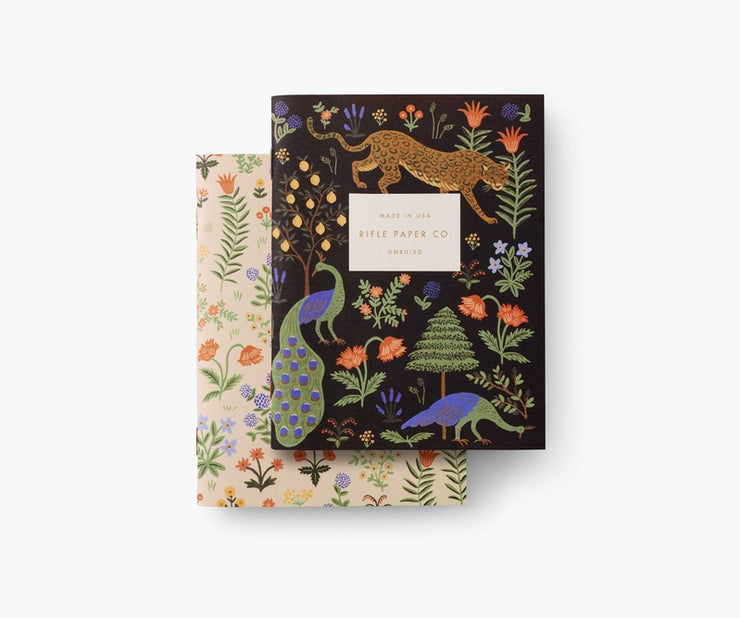 Pair of 2 Menagerie Pocket Notebook