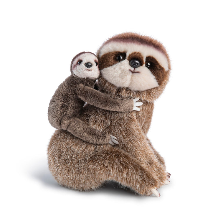 Sloth Mom and Baby Plush