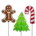 Frosted Holiday Lollipop Assortment