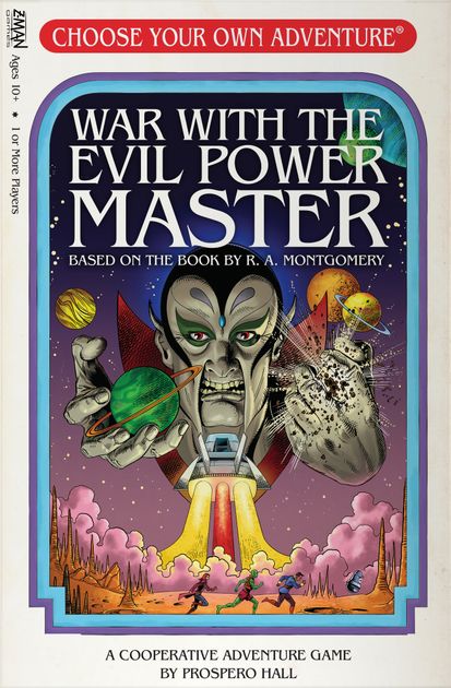 Choose Your Own Adventure game - War with the Evil Power Master